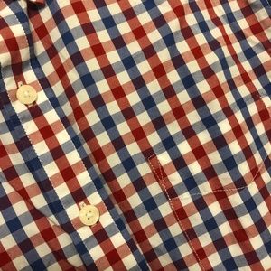 UNTUCKit Shirt - Slim Small - Red/White/Blue Plaid
